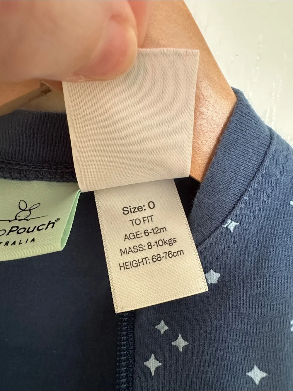 Navy Star & Moon Sleep Sack - Unbranded